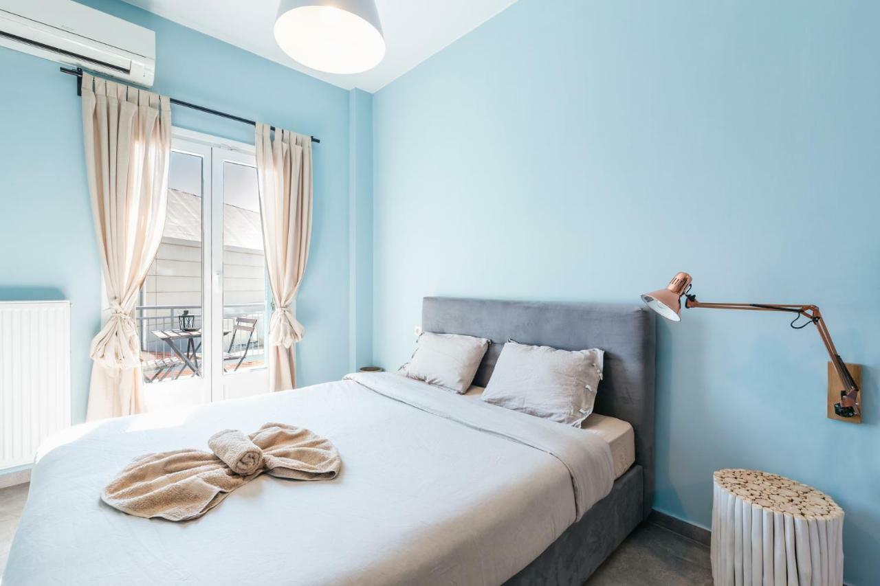 Modern White Tower Apartment Thessaloniki Exterior foto
