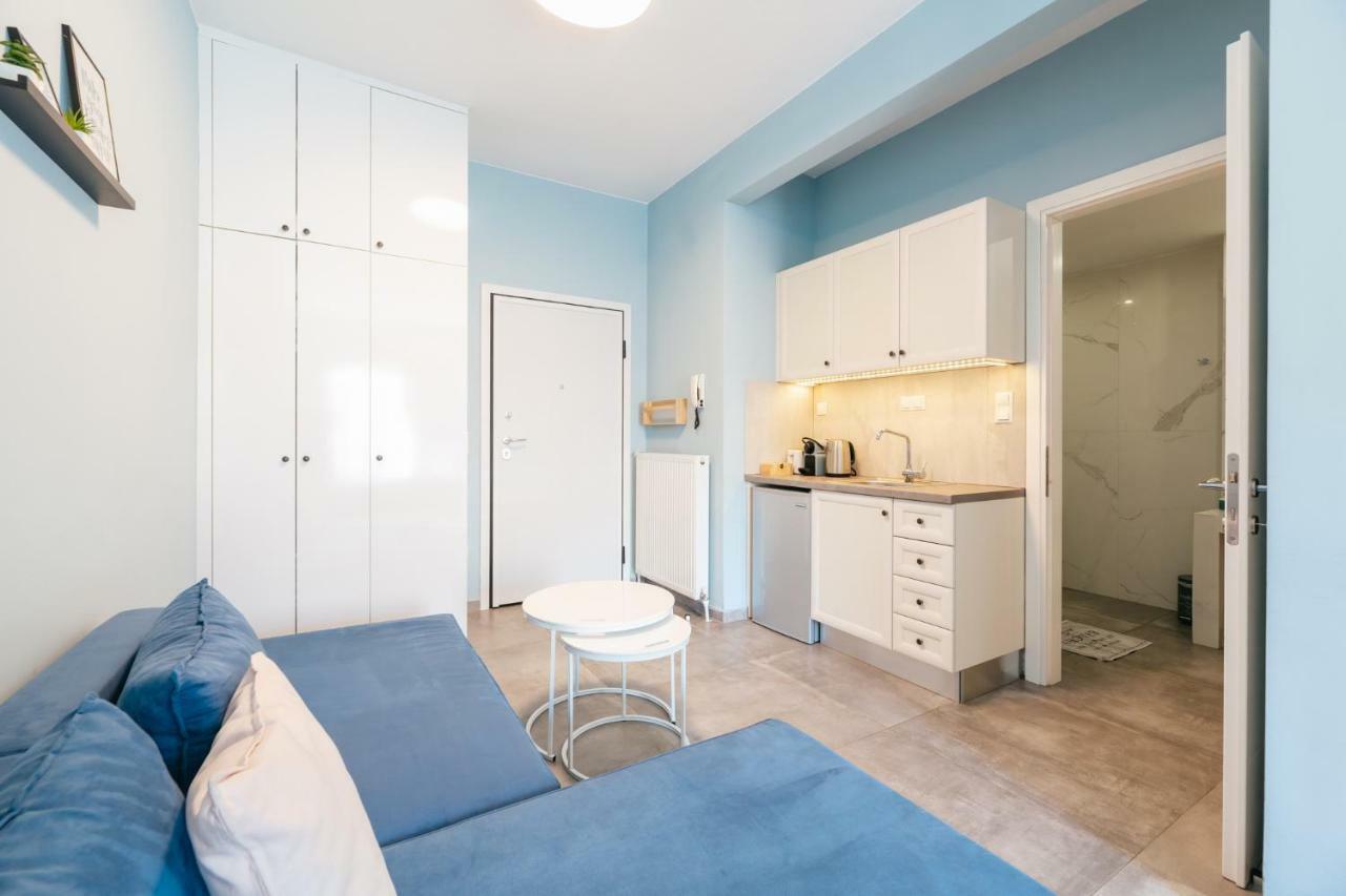 Modern White Tower Apartment Thessaloniki Exterior foto